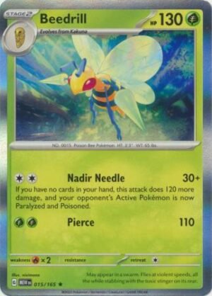 015/165 - Beedrill - Holo Rare