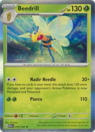 015/165 - Beedrill - Holo Rare