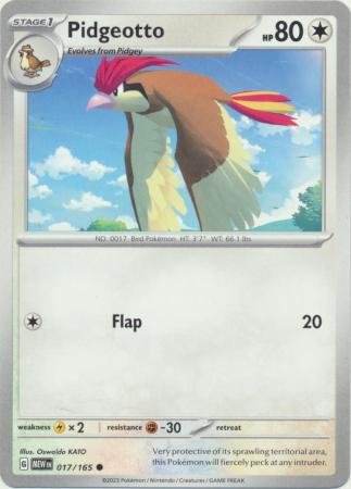 017/165 - Pidgeotto - Common