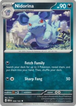 1788682.jpg 030/165 - Nidorina - Uncommon