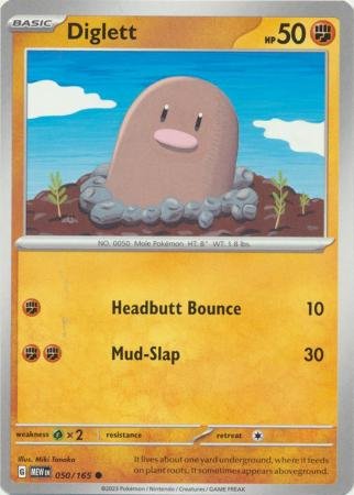 050/165 - Diglett - Common