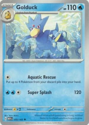 1788707.jpg 055/165 - Golduck - Uncommon