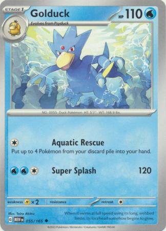 055/165 - Golduck - Uncommon