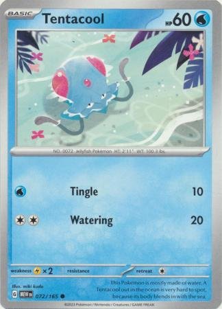 072/165 - Tentacool - Common