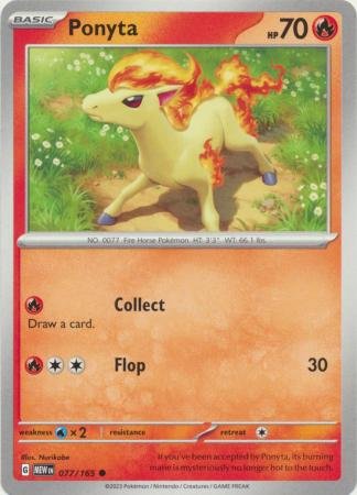 077/165 - Ponyta - Common