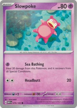 079/165 - Slowpoke - Common