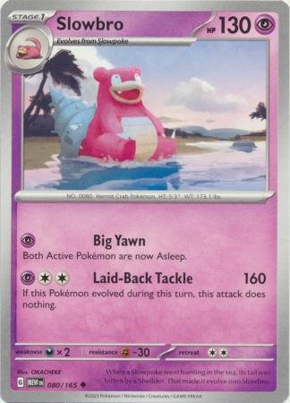 080/165 - Slowbro - Uncommon