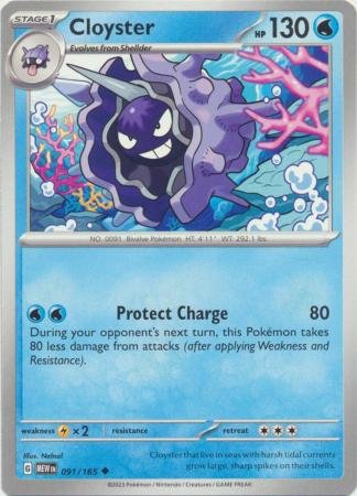 091/165 - Cloyster - Uncommon