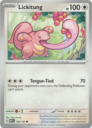 108/165 - Lickitung - Common
