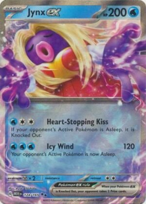 124/165 - Jynx ex - Ultra Rare