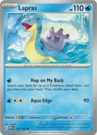 131/165 - Lapras - Uncommon