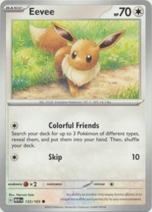 133/165 - Eevee - Common