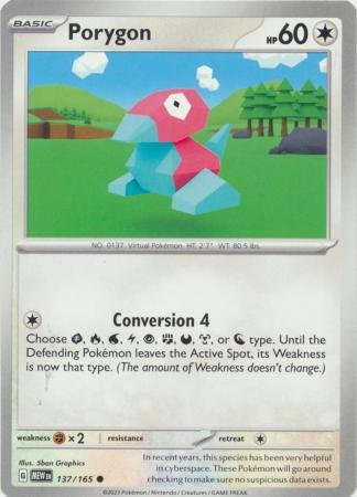 137/165 - Porygon - Common