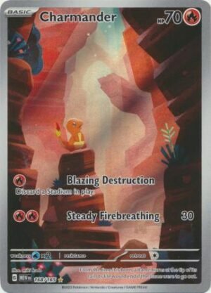 168/165 - Charmander - Illustration Rare