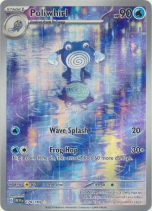 176/165 - Poliwhirl - Illustration Rare