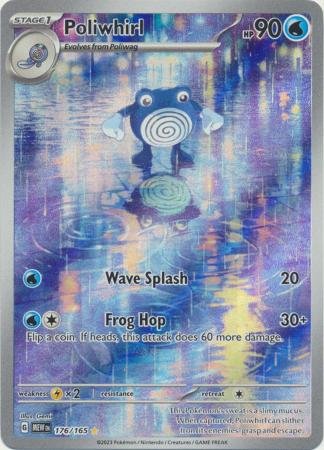 176/165 - Poliwhirl - Illustration Rare