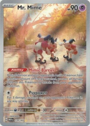 179/165 - Mr. Mime - Illustration Rare