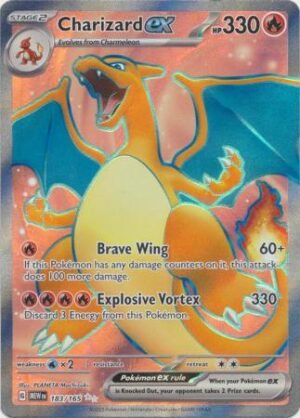 183/165 - Charizard ex - Full Art Secret Rare
