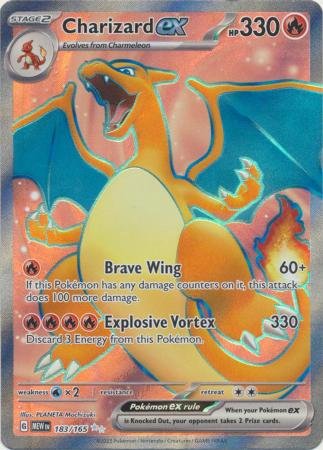 183/165 - Charizard ex - Full Art Secret Rare