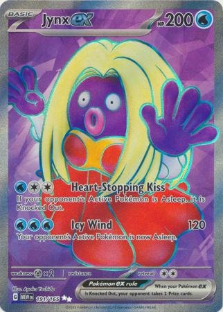 191/165 - Jynx ex - Full Art Secret Rare