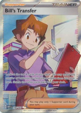 194/165 - Bill's Transfer - Full Art Secret Rare