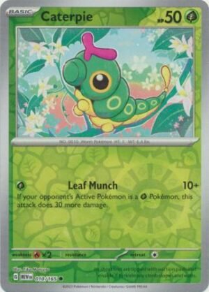 010/165 - Caterpie - Common Reverse Holo