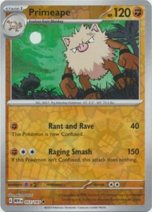 1788917.jpg 057/165 - Primeape - Uncommon Reverse Holo
