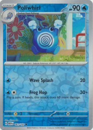 1788921.jpg 061/165 - Poliwhirl - Common Reverse Holo