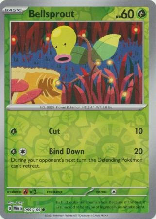 069/165 - Bellsprout - Common Reverse Holo
