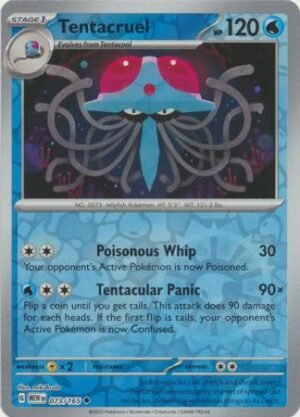 073/165 - Tentacruel - Uncommon Reverse Holo
