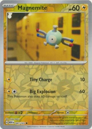 081/165 - Magnemite - Common Reverse Holo
