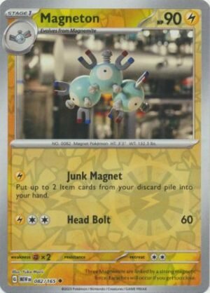 082/165 - Magneton - Uncommon Reverse Holo