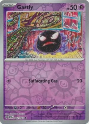 092/165 - Gastly - Common Reverse Holo