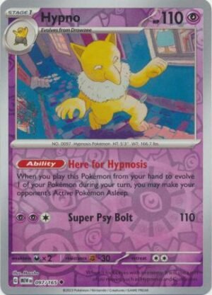 1788955.jpg 097/165 - Hypno - Uncommon Reverse Holo