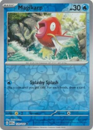 129/165 - Magikarp - Common Reverse Holo