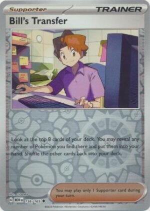 1789010.jpg 156/165 - Bill's Transfer - Uncommon Reverse Holo