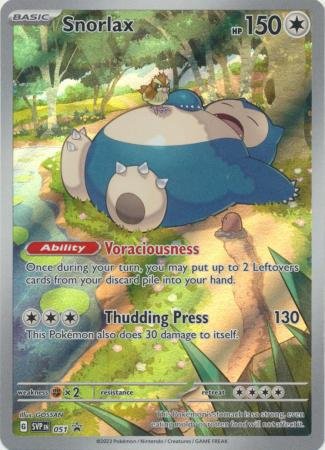 SVP051 - Snorlax - Illustration Rare Promo