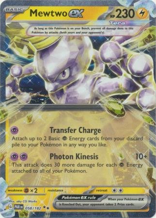 058/182 - Mewtwo ex - Ultra Rare