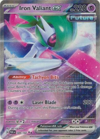 089/182 - Iron Valiant ex - Ultra Rare