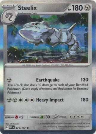 125/182 - Steelix - Holo Rare