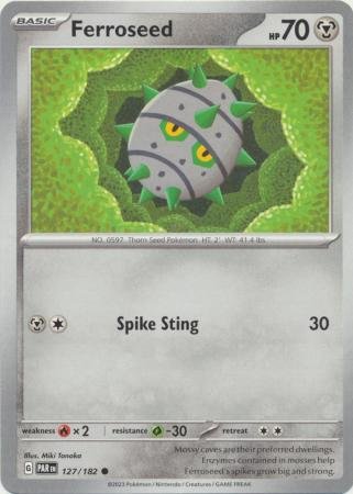127/182 - Ferroseed - Common
