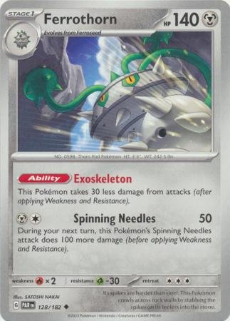 128/182 - Ferrothorn - Uncommon