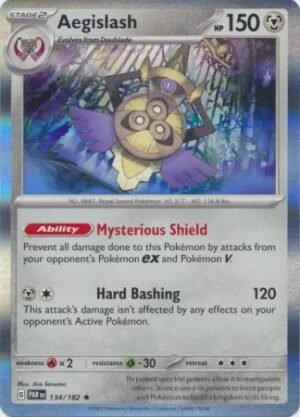 134/182 - Aegislash - Holo Rare