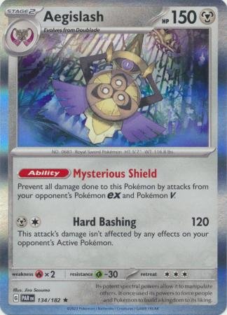 134/182 - Aegislash - Holo Rare