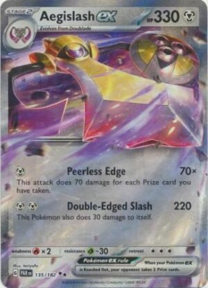 135/182 - Aegislash ex - Ultra Rare