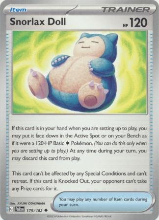 175/182 - Snorlax Doll - Uncommon