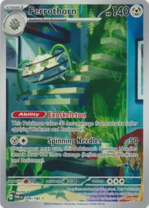 209/182 - Ferrothorn - Illustration Rare