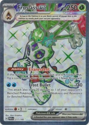 217/182 - Froslass ex - Full Art Secret Rare