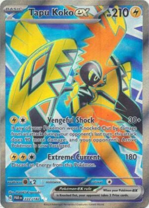 222/182 - Tapu Koko ex - Full Art Secret Rare