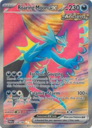 229/182 - Roaring Moon ex - Full Art Secret Rare